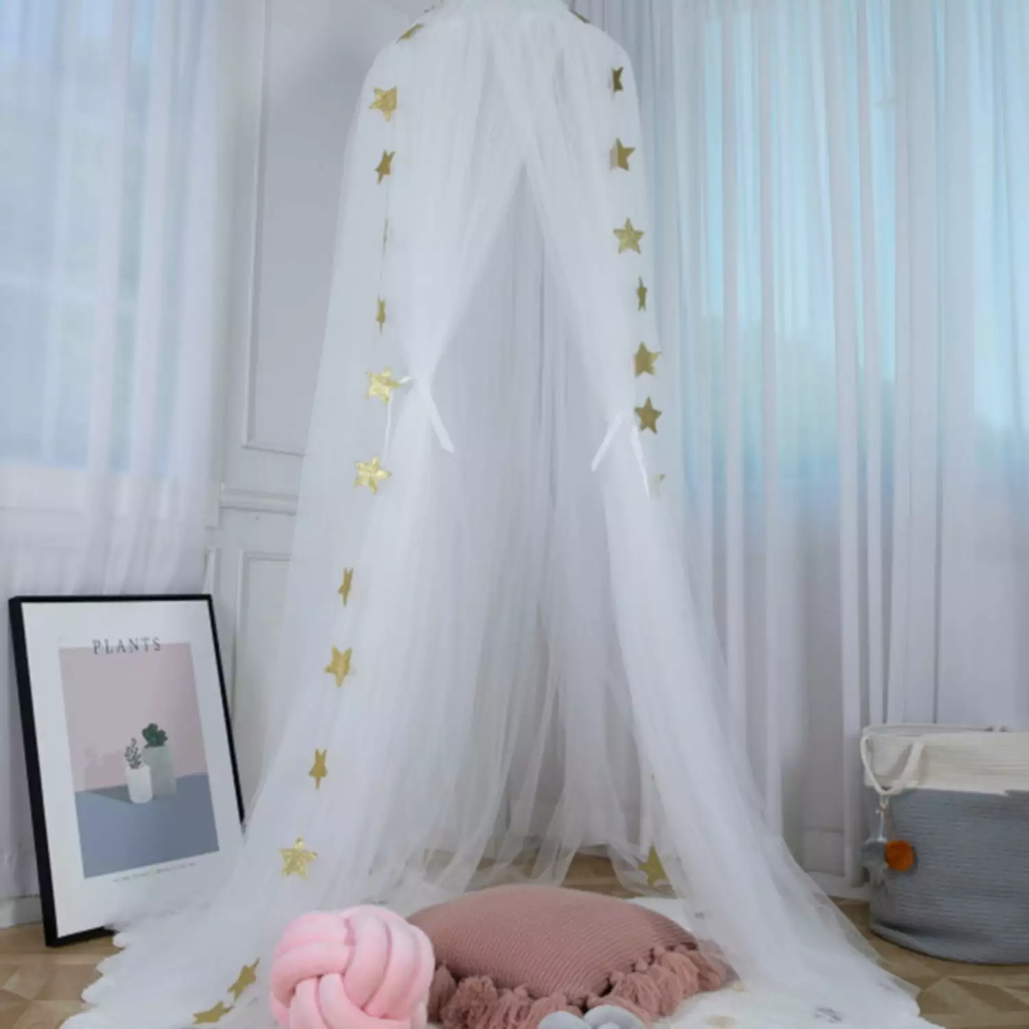 Enchanting Princess Tent Kids Magical Wonderland Playroom Decor Top