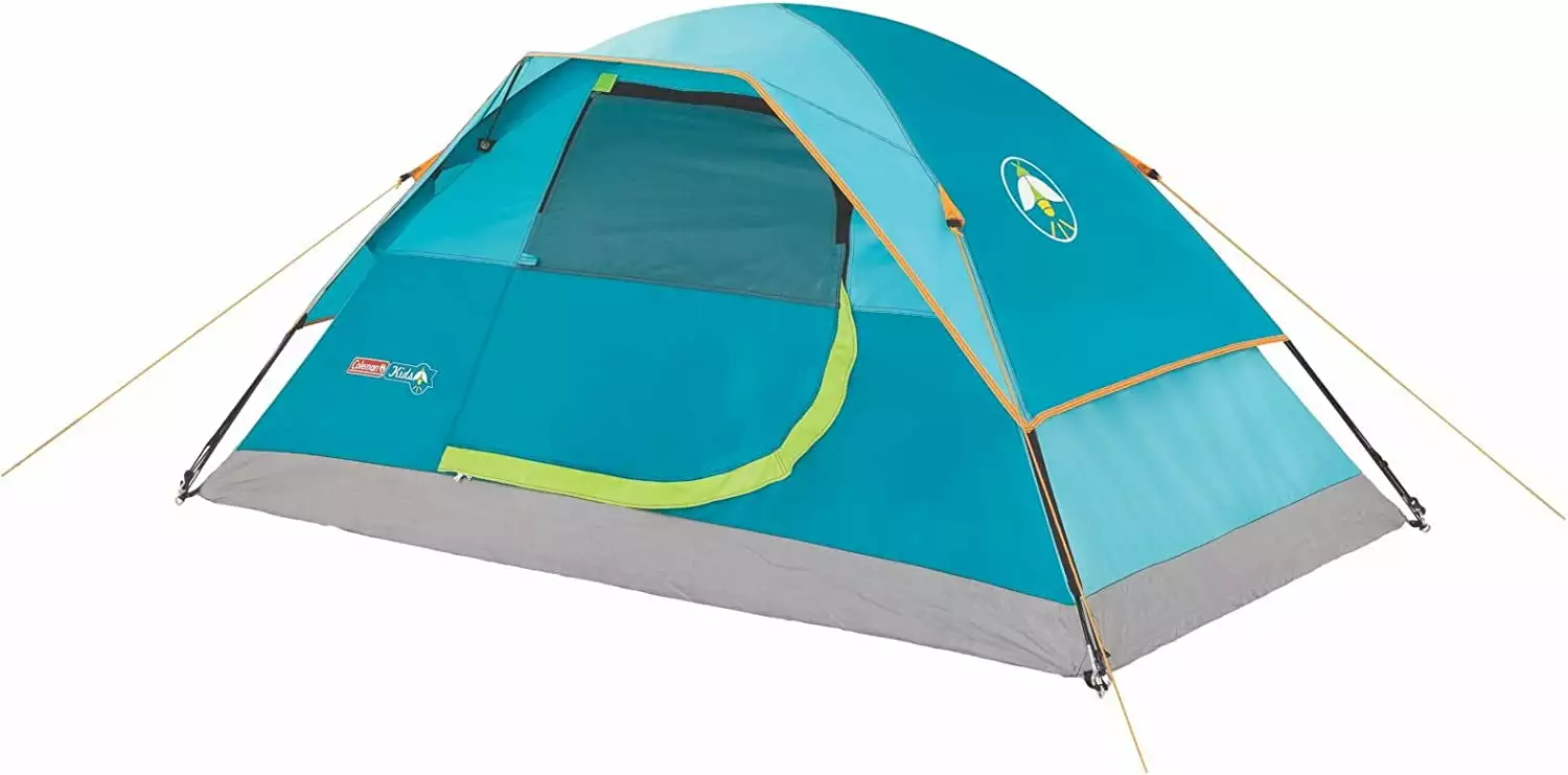 Kids Wonder Lake 2-Person Dome Tent 4' x 7' Outdoor Camping and Backyard Play None