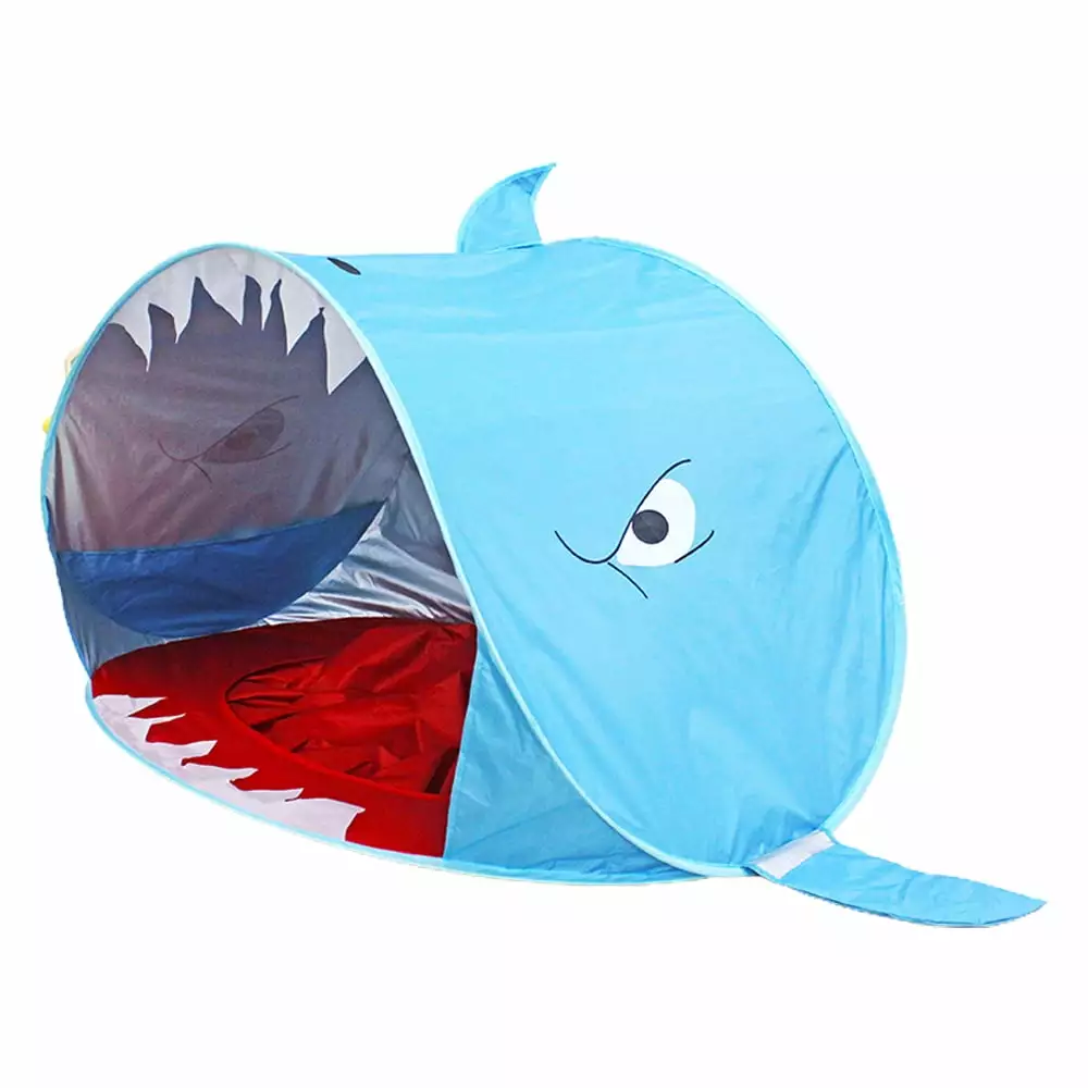 Pop Shark Baby Beach Tent Sun Protection Children Outdoor Play