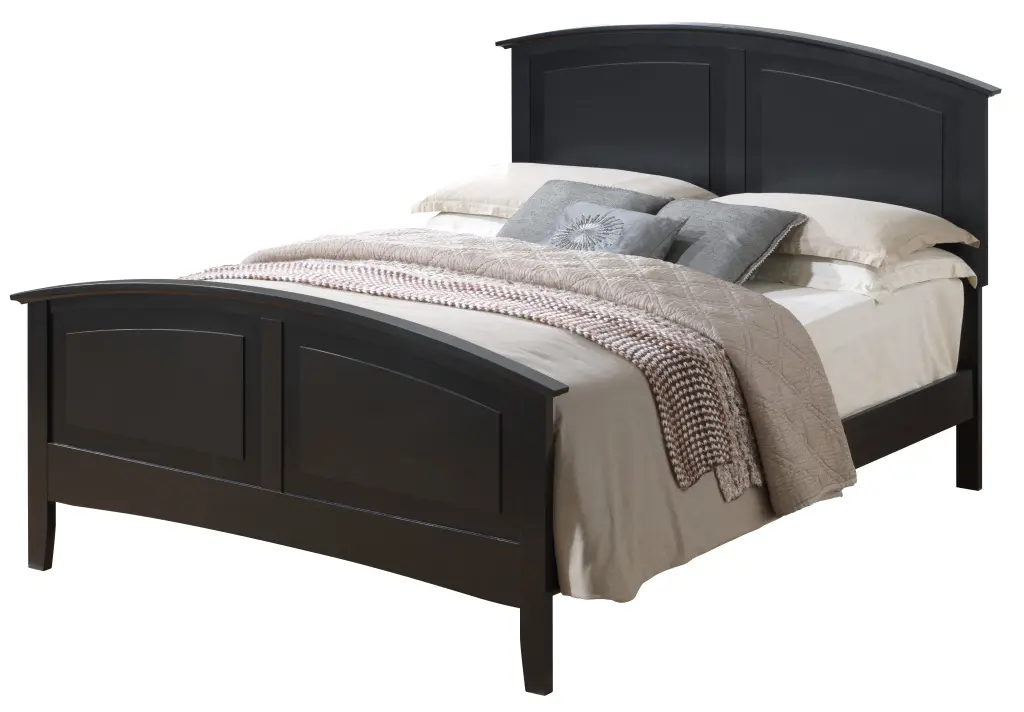 Hammond G5450A KB King Bed 2 Boxes Black Particle Board glory furniture