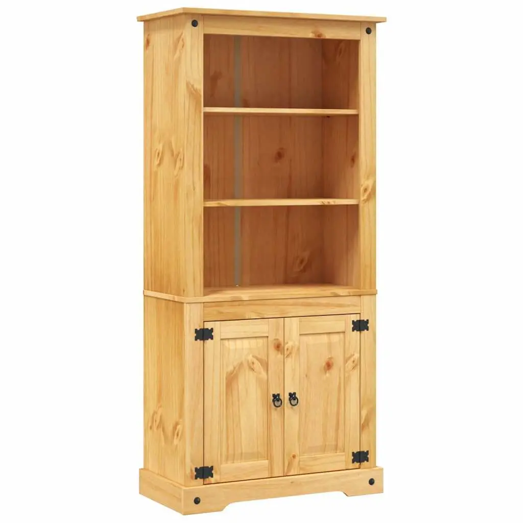 Cupboard Mexican Pine Corona Range 31.5x15.7x66.9 Inches Kitchen Storage