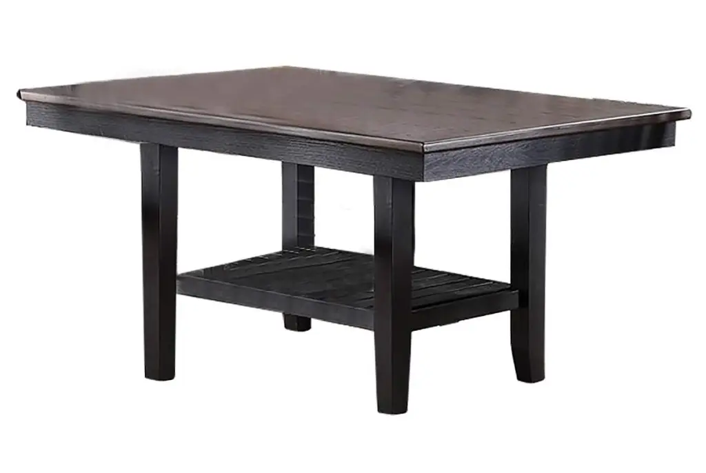 1 Piece Dining Table Dark Coffee Finish Kitchen Breakfast Dining Room Furniture kanepe