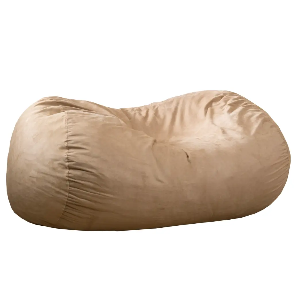 Marlin 6.5 Foot Suede Cylindrical Bean Bag Tuscany Microfiber bazar