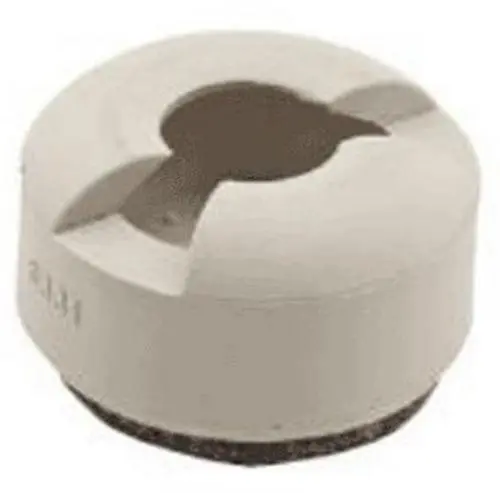Stanley 849234 Flexi-Felt Clear Leg Tip Oatmeal 1-3/4 Inch