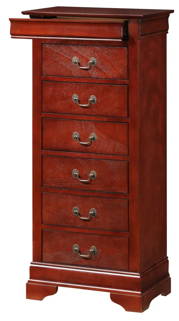 Louis Phillipe G3100 LC Lingerie Chest Cherry Particle Board glory furniture