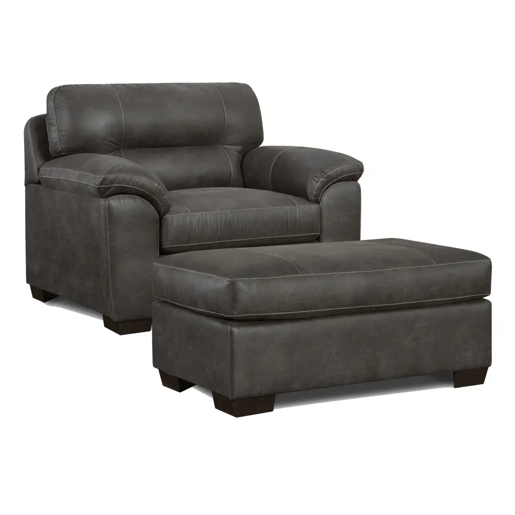 Tirana Contemporary 2 Piece Living Room Set, Material Pillow Top Arm Cha hz