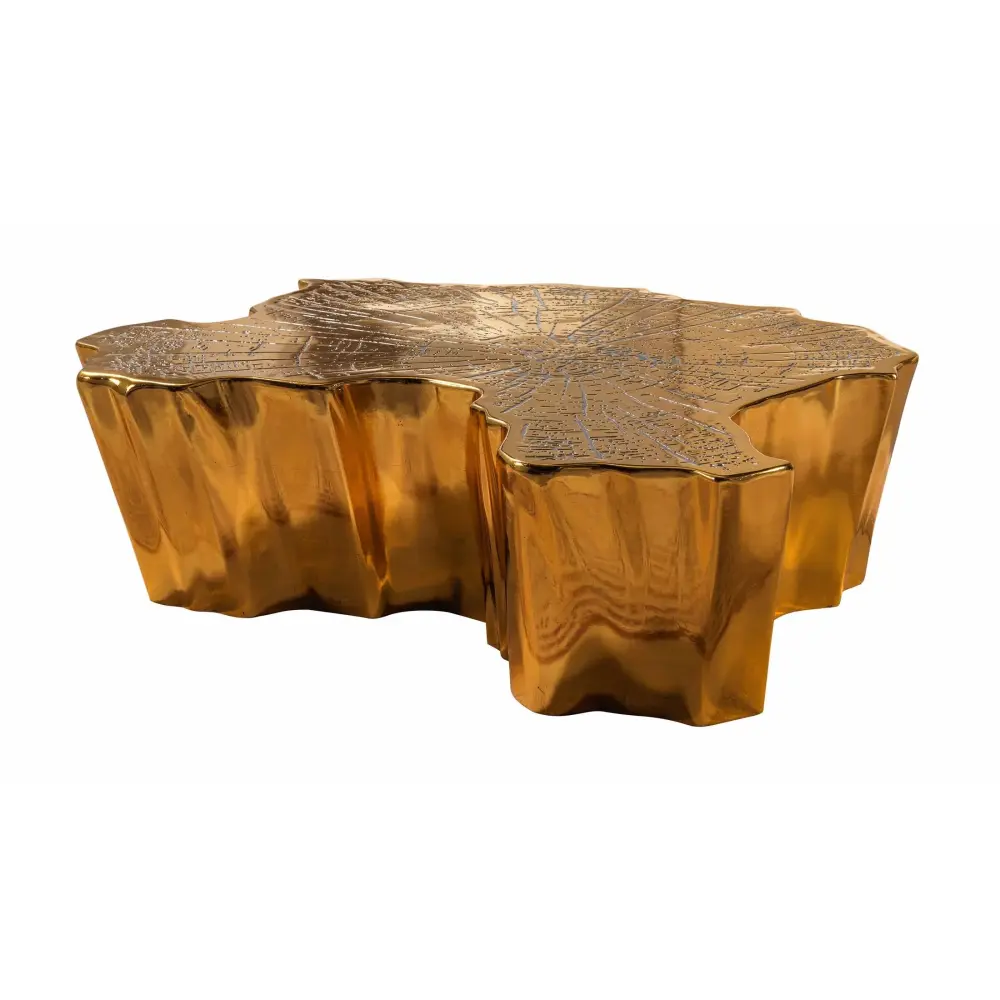 Diamond Modern Furniture NV Elisha Coffee Table ELISHAGOLD-CT