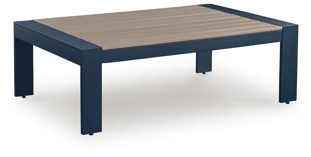 East Beach - Navy - Rectangular Cocktail Table