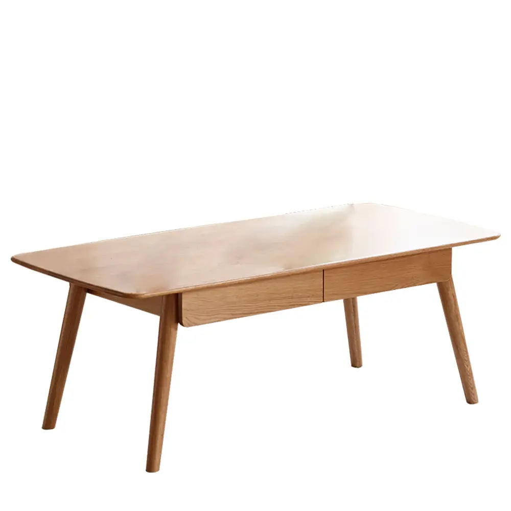 Low Table, Coffee Table Storage Shelf - Organic