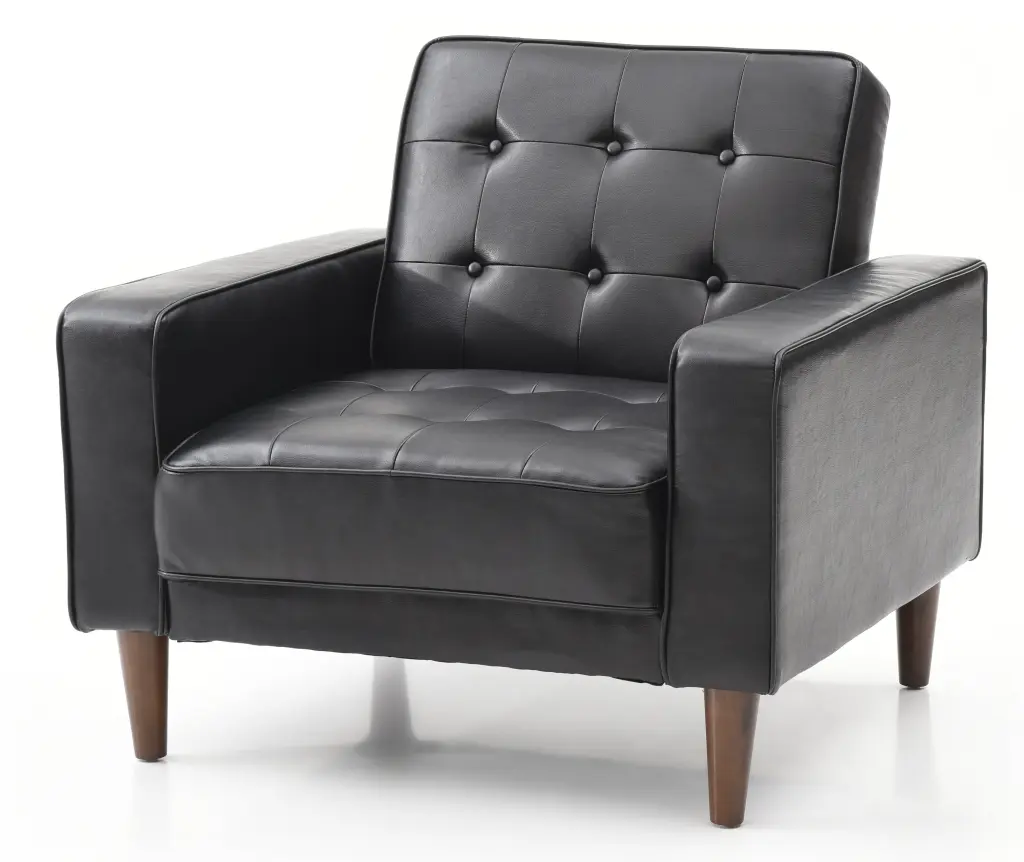 Andrews G843A C Chair Bed Black Foam PU glory furniture