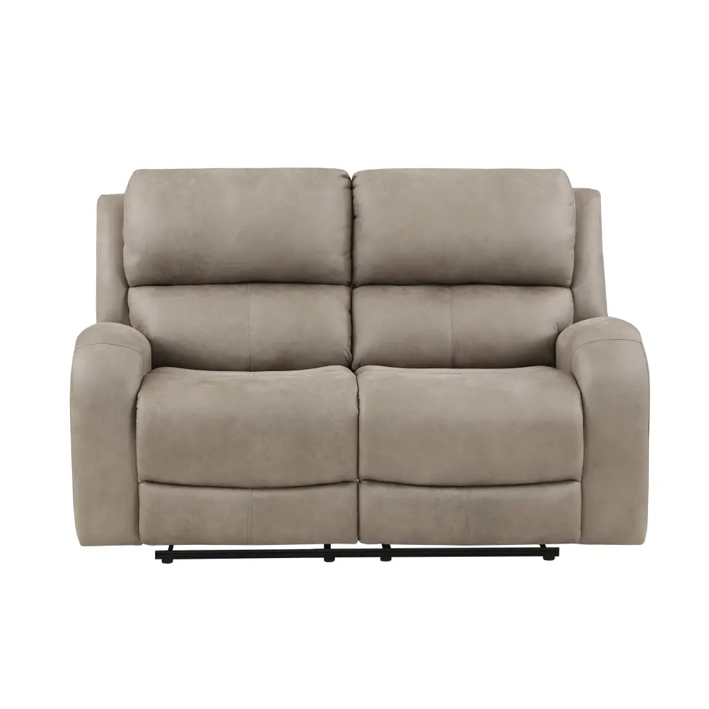 Opulent Style Double Reclining Loveseat 1Pc Brown Plush Cozy Living Room Furniture kanepe