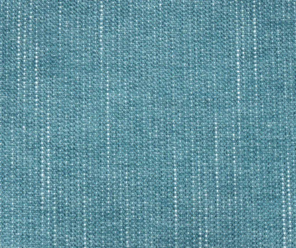 Valentina 62 Inch Blue Chenille Loveseat Metallic Legs and Throw Pillows lilola home