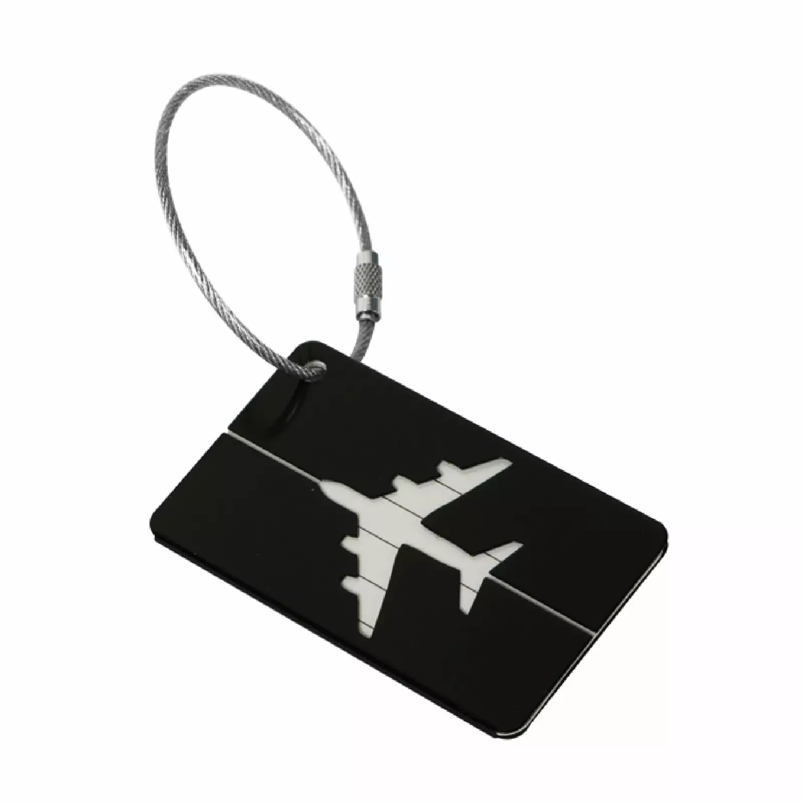 SIfdSeng Electronic Aluminum Luggage Tag Address Tag - Quick Find Travel Bag Suitcase Tag One
