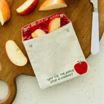Kimberbell Digital Dealer 2023 August Repeat-use Sandwich/Snack Bag DESIGN ONLY