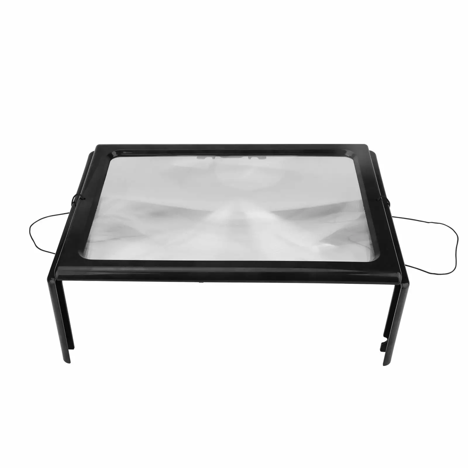 SIfdSeng A4 Full Page LED Magnifier Foldable Hands-Free Reading Magnifying Glass Small Prints One