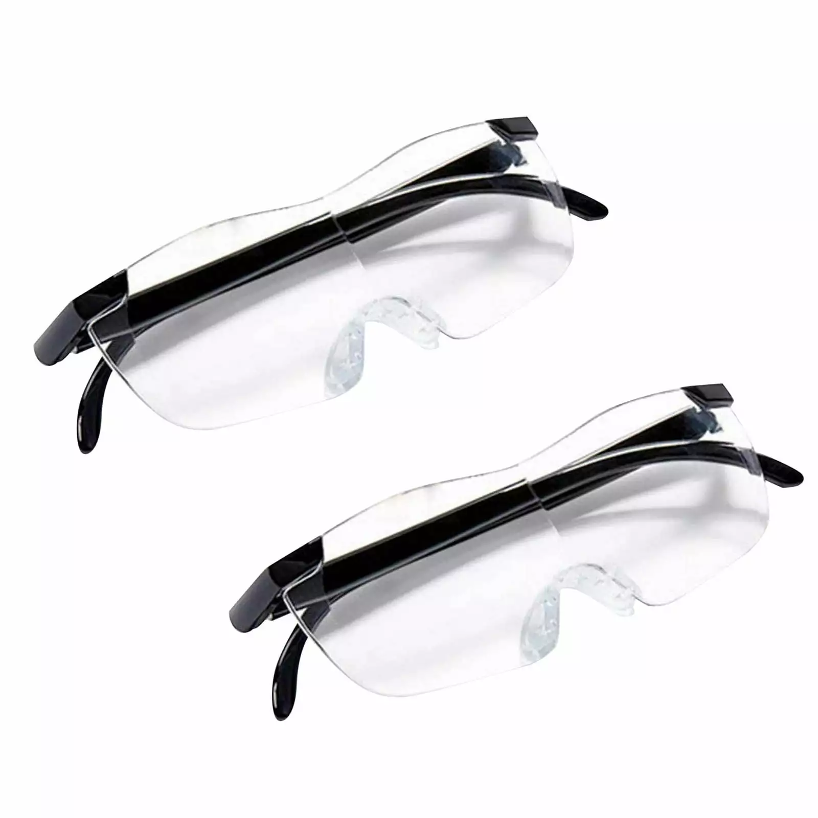 USYFAKGH Dragon X2 Goggles Magnifying Glasses Close Work Reading Sewing Clear 160% Magnification
