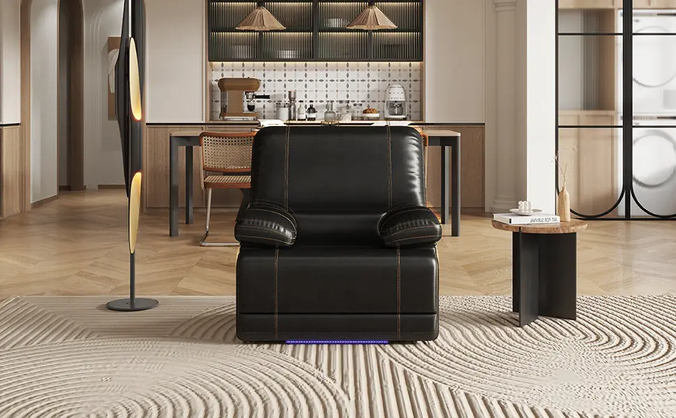 Recliner Chair Sofa Manual Reclining Home Seating Movie Theater rnb