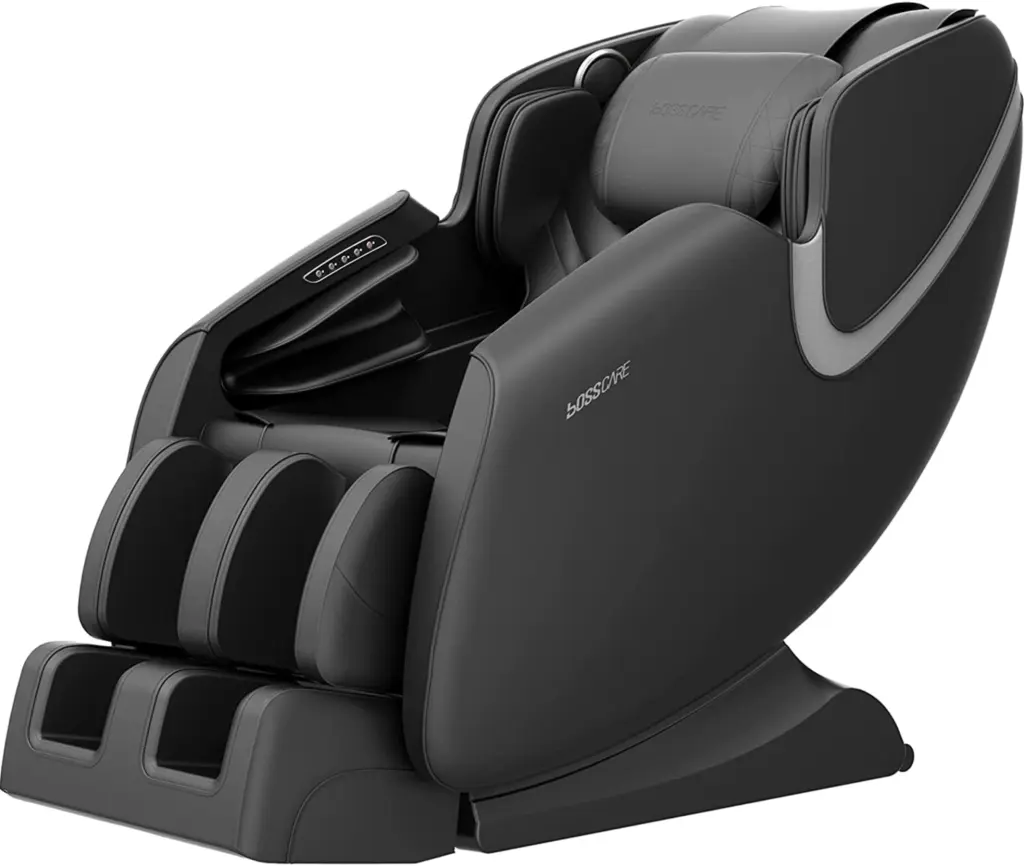 Bosscare Massage Chair Recliner Zero Gravity Airbag Massage Bluetooth rovos fitness