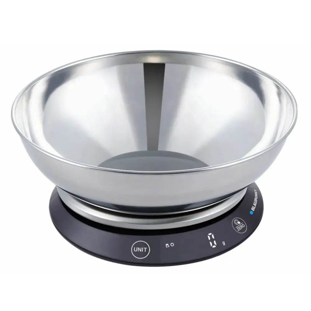 Digital Kitchen Scale Blaupunkt Removable Chromed Bowl 1.4L Battery up to 5kg