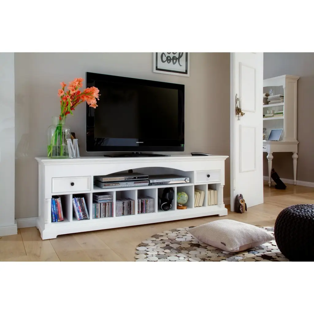 NovaSolo Provence 71 Media Console Pure White