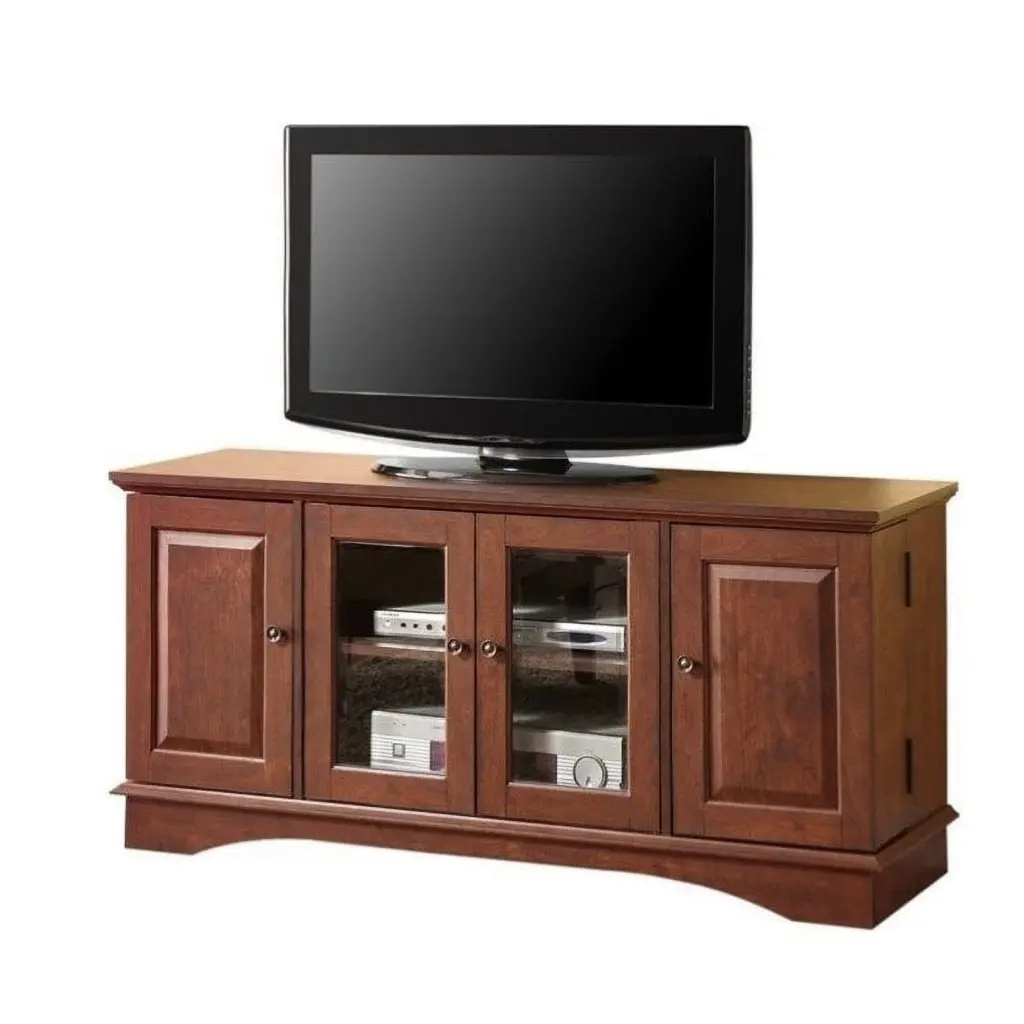 Kingfisher Lane 52 Media Storage Wood Brown