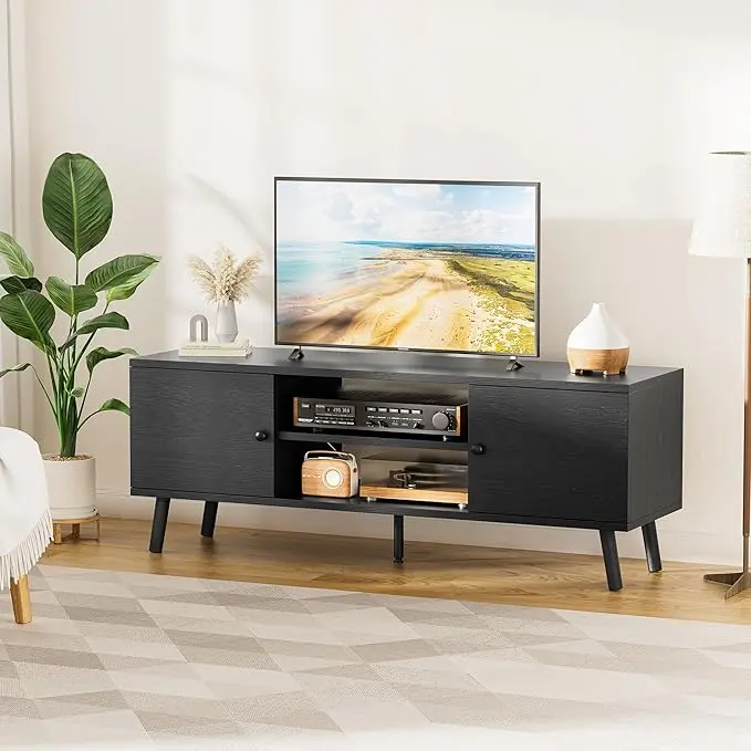 Tv Stand 55 60 Inch Tv, Entertainment Center Storage Cabinet w1134dhs