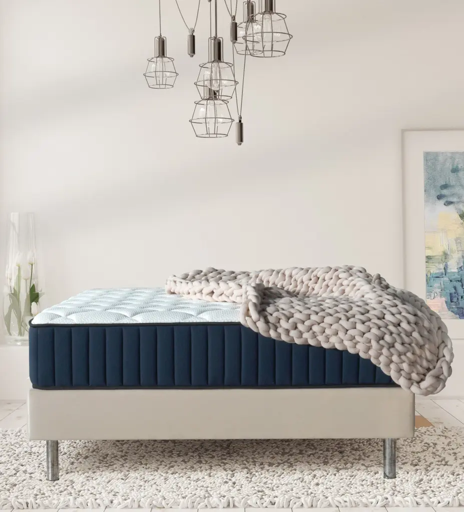 Twin XL Size Serenity 12 Inch Medium Tight Top Cooling Gel Memory Foam Mattress brn sleep products