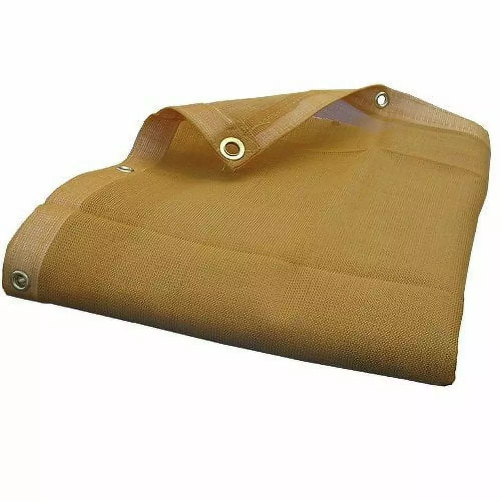6 X 20 Heavy Duty Desert Beige Mesh Tarp Outdoor Shade 10