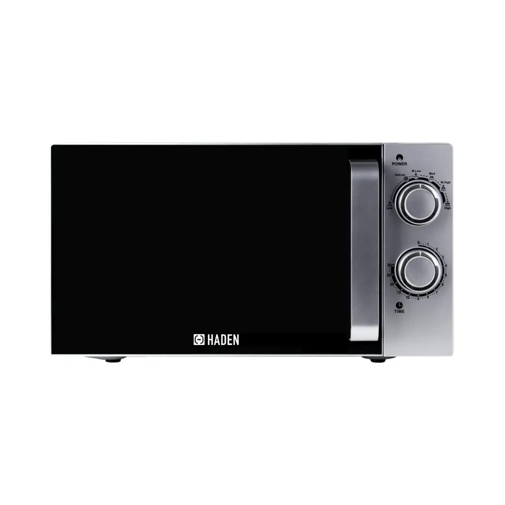 Haden Chester Microwave Compact 20L, 700W Countertop Microwave Oven 6 Power Levels, Mechanical Timer, and Defrost Setting ...