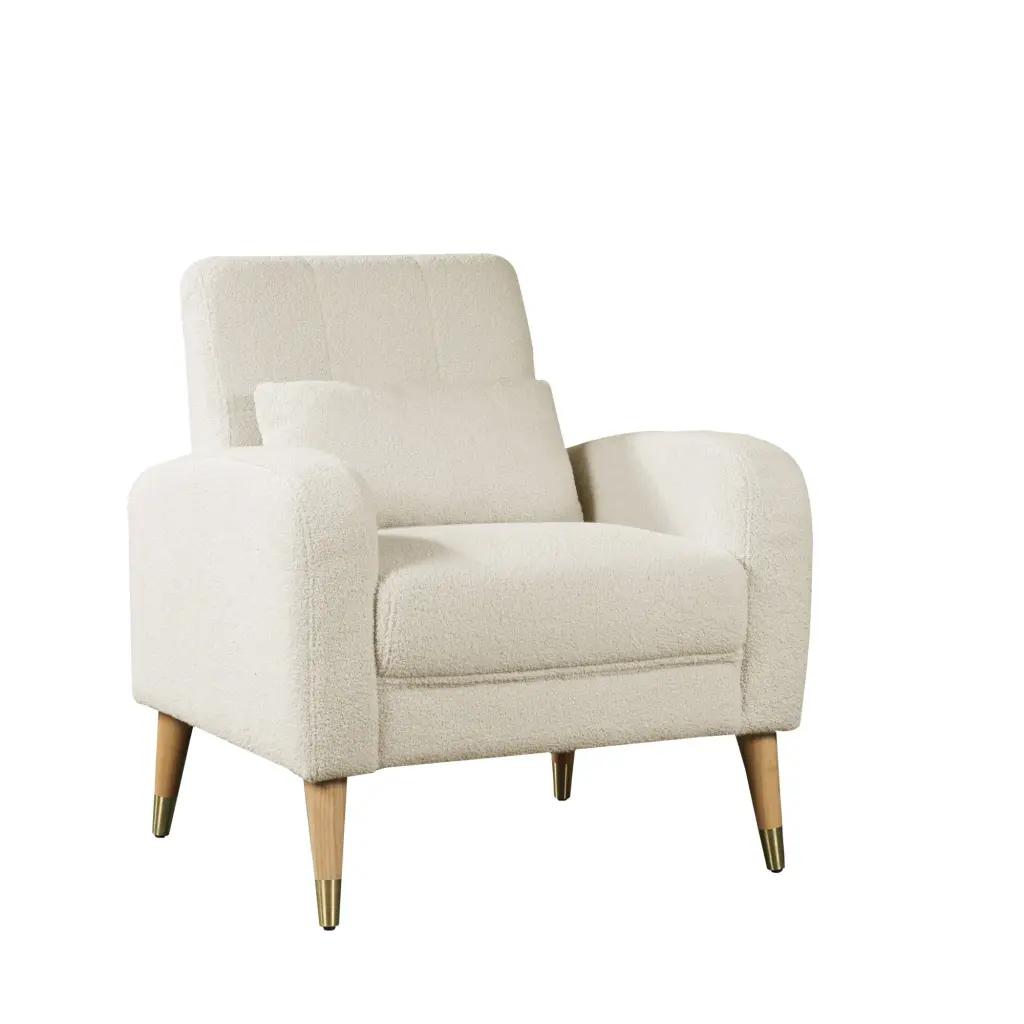 Mid Century Modern Upholstered Armchair Living Room t2956