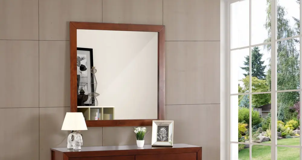 Burlington - Contemporary Design Transitional Wall Mirror