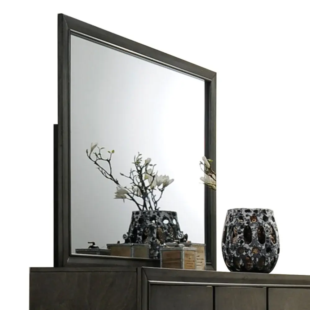 Carine - Mirror - Pewter