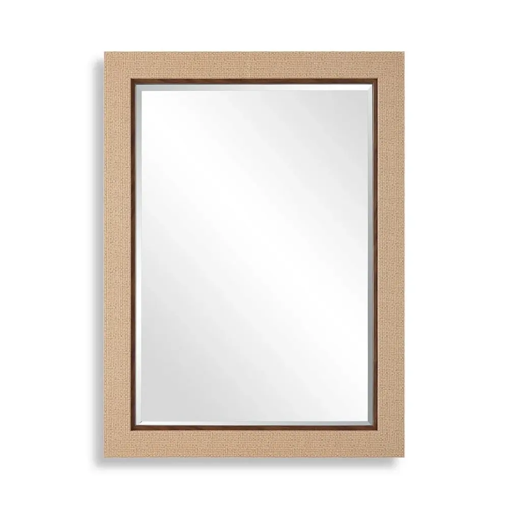 Genuine Woven Rectangular Mirror