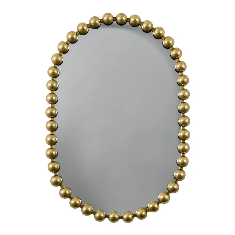 Rustic Farmhouse Selena Wall Mirror - Golden