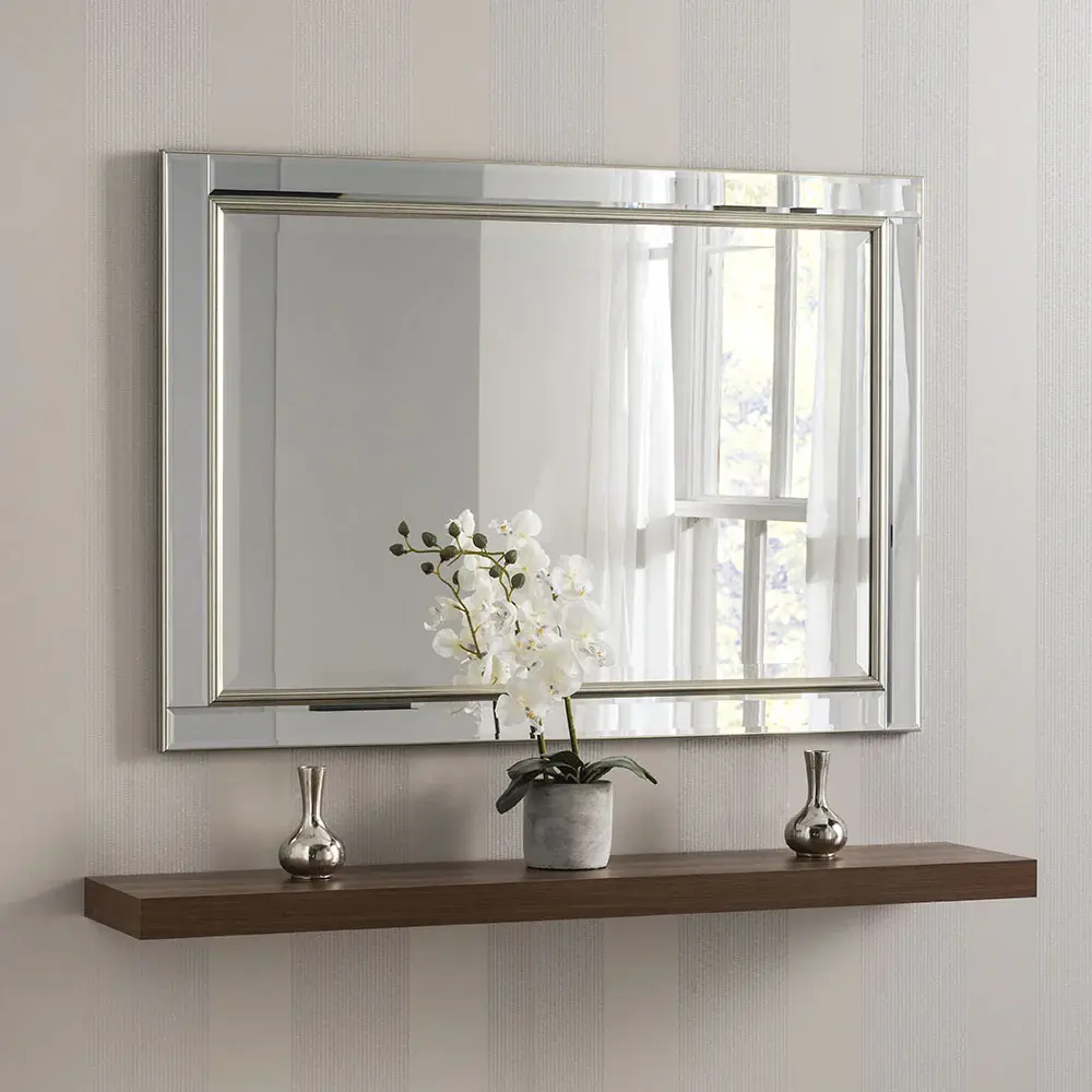 Yao Venetian Wall Mirror - Sterling