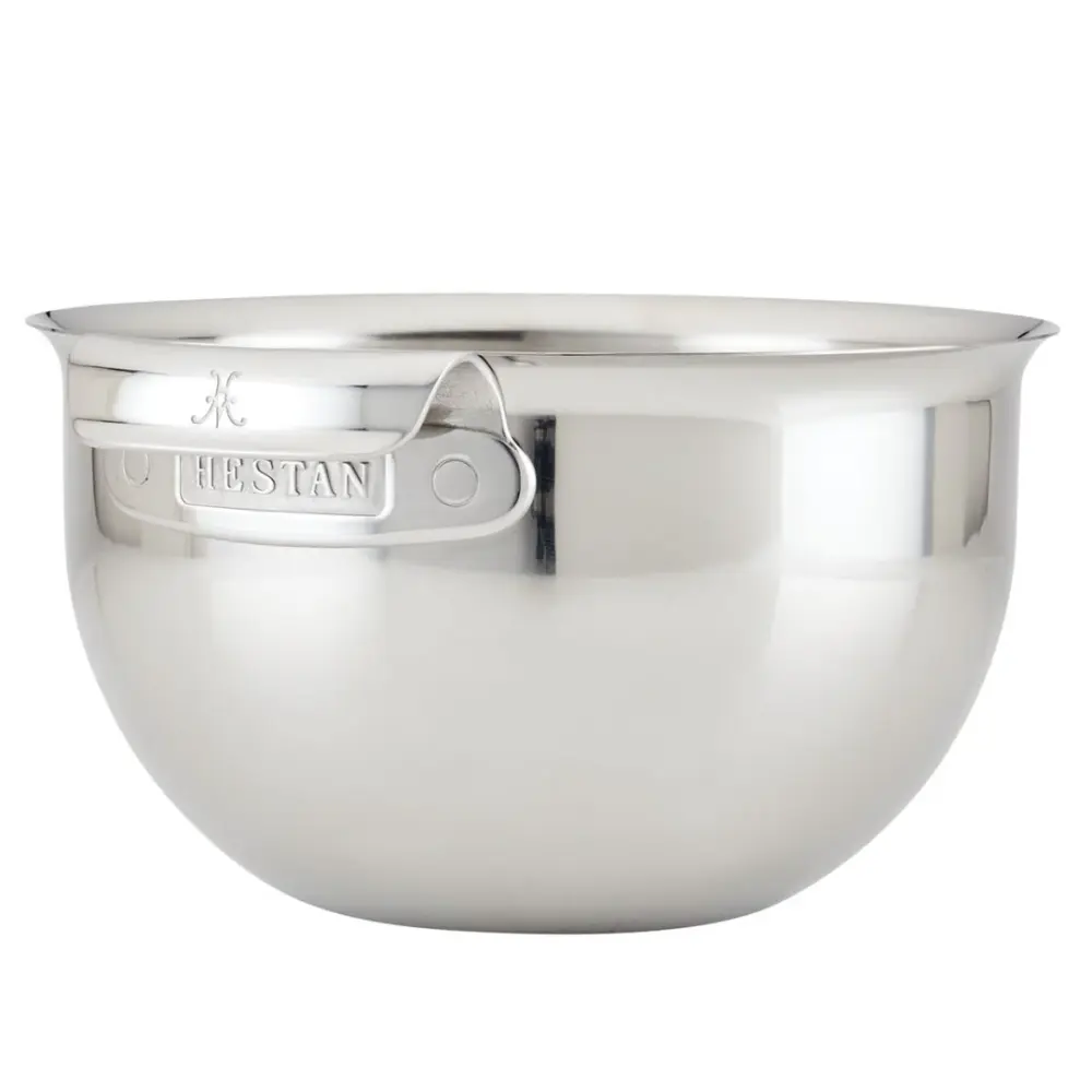 Round Provisions Stainless Chromed Mixing Bowl - 7 Quart