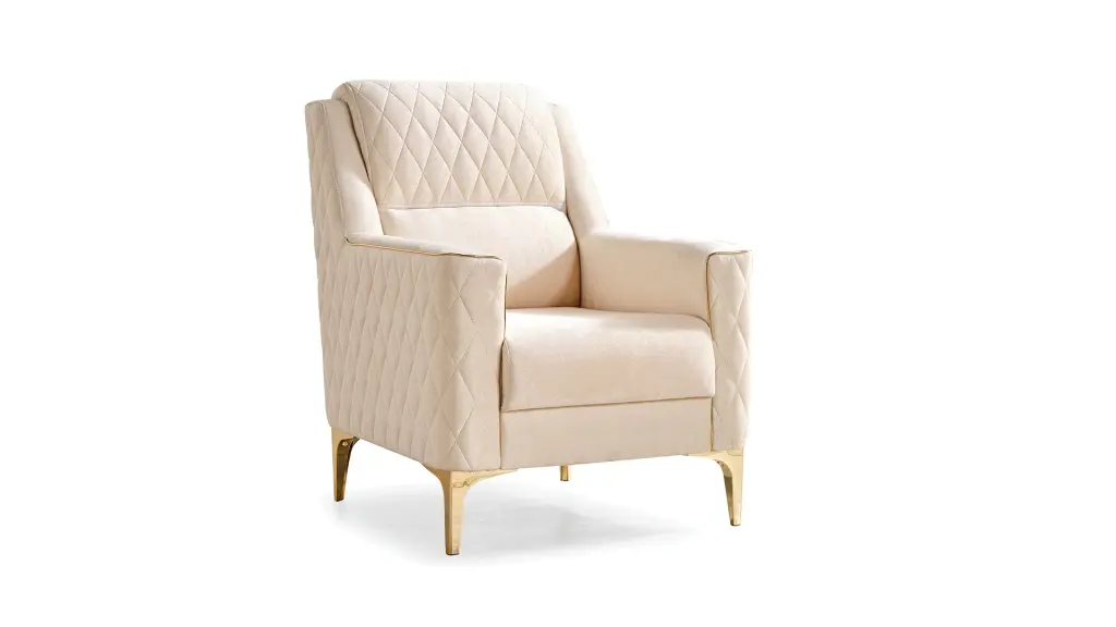 Luna Modern Style Chair Ivory Contemporary Living Spaces galaxy home furnishings