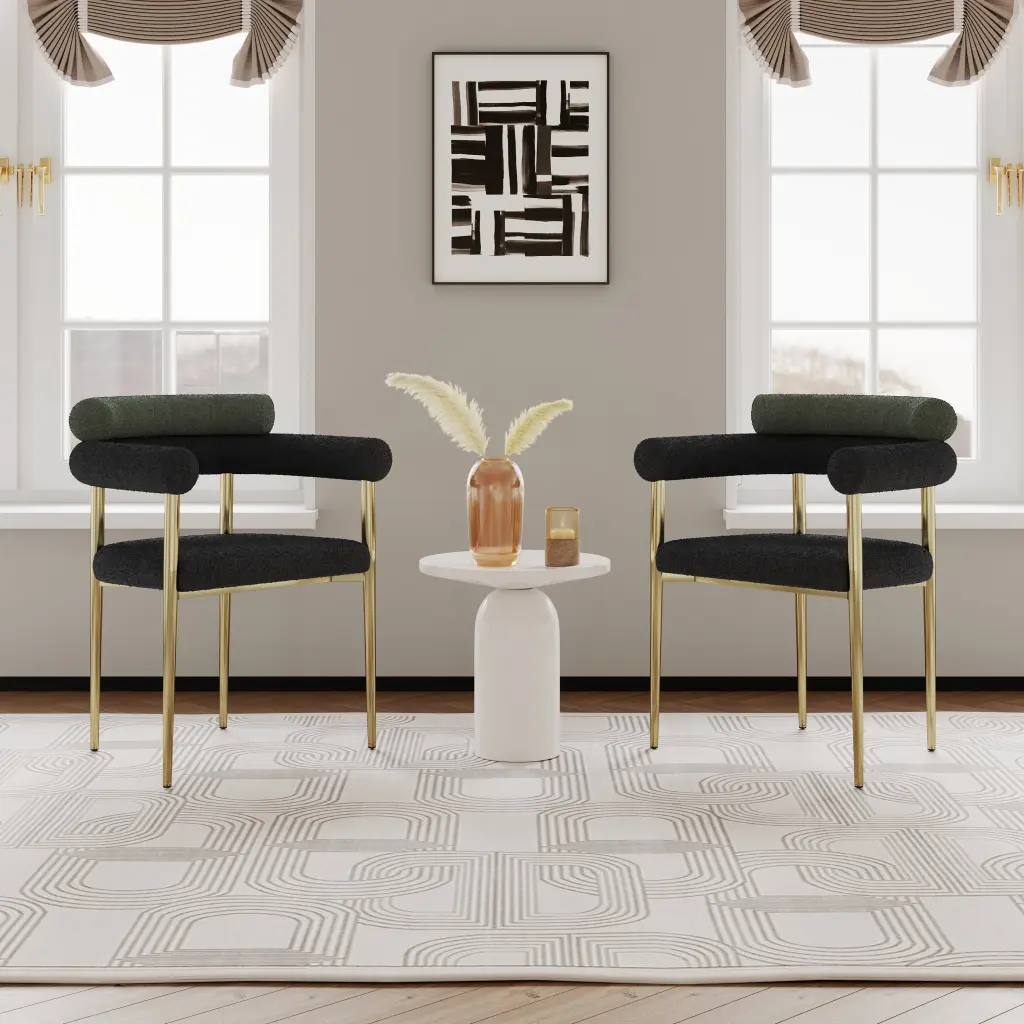 Woker Dining Chairs Set 2 Mid Century Modern Dining Chairs Kitchen rnb