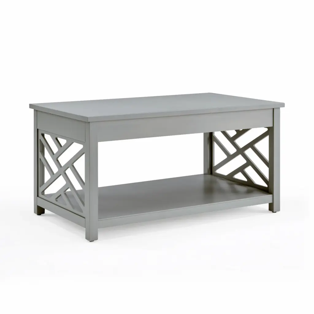 Alaterre Coventry 36W Wood Coffee Table Gray