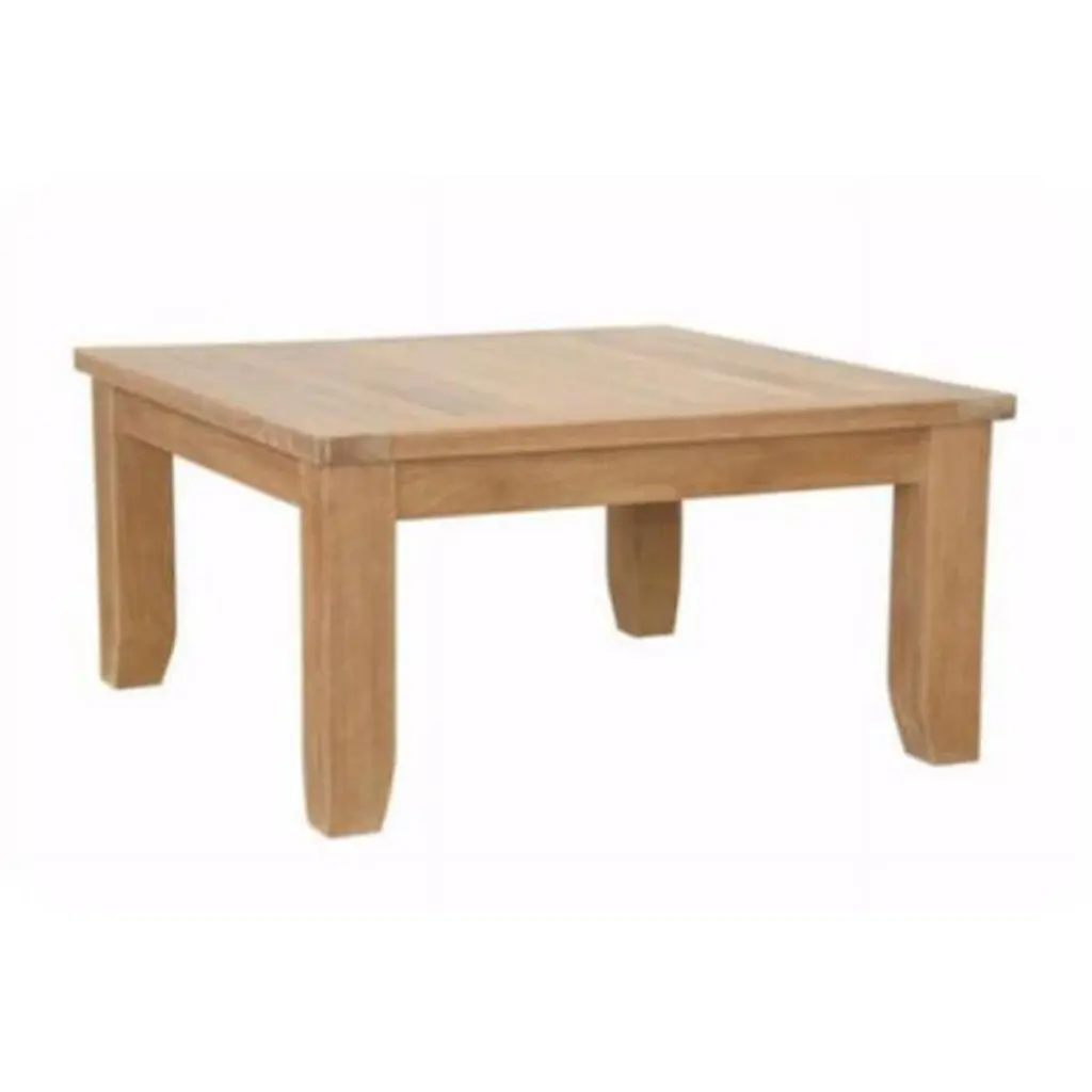 Luxe Square Coffee Table Contemporary Living Rooms Clean Choice