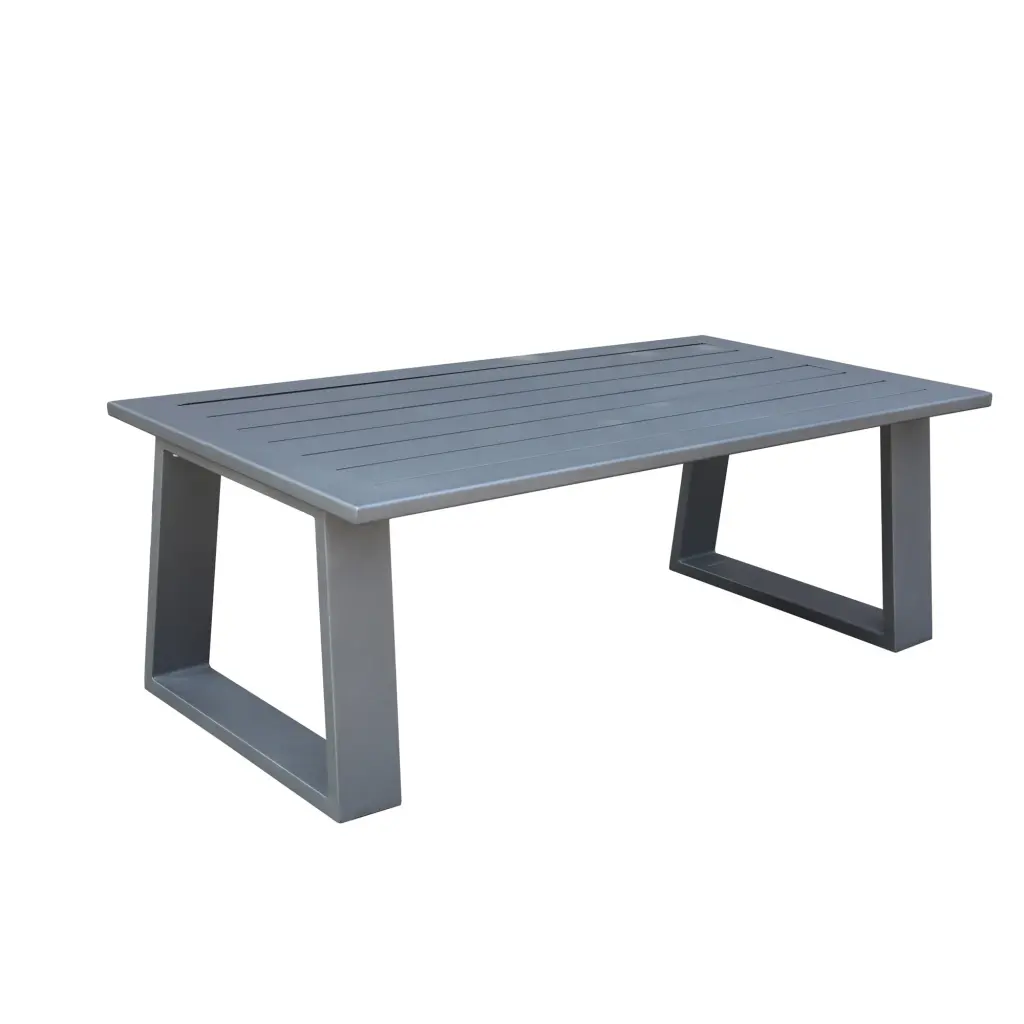 Coffee Table Powder Pewter Pewter Aluminum gathercraft
