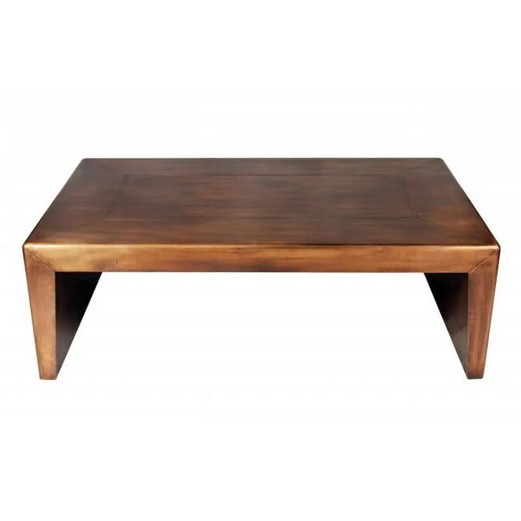 HomeRoots 400848 Modern Tone Coffee Table Copper Finish