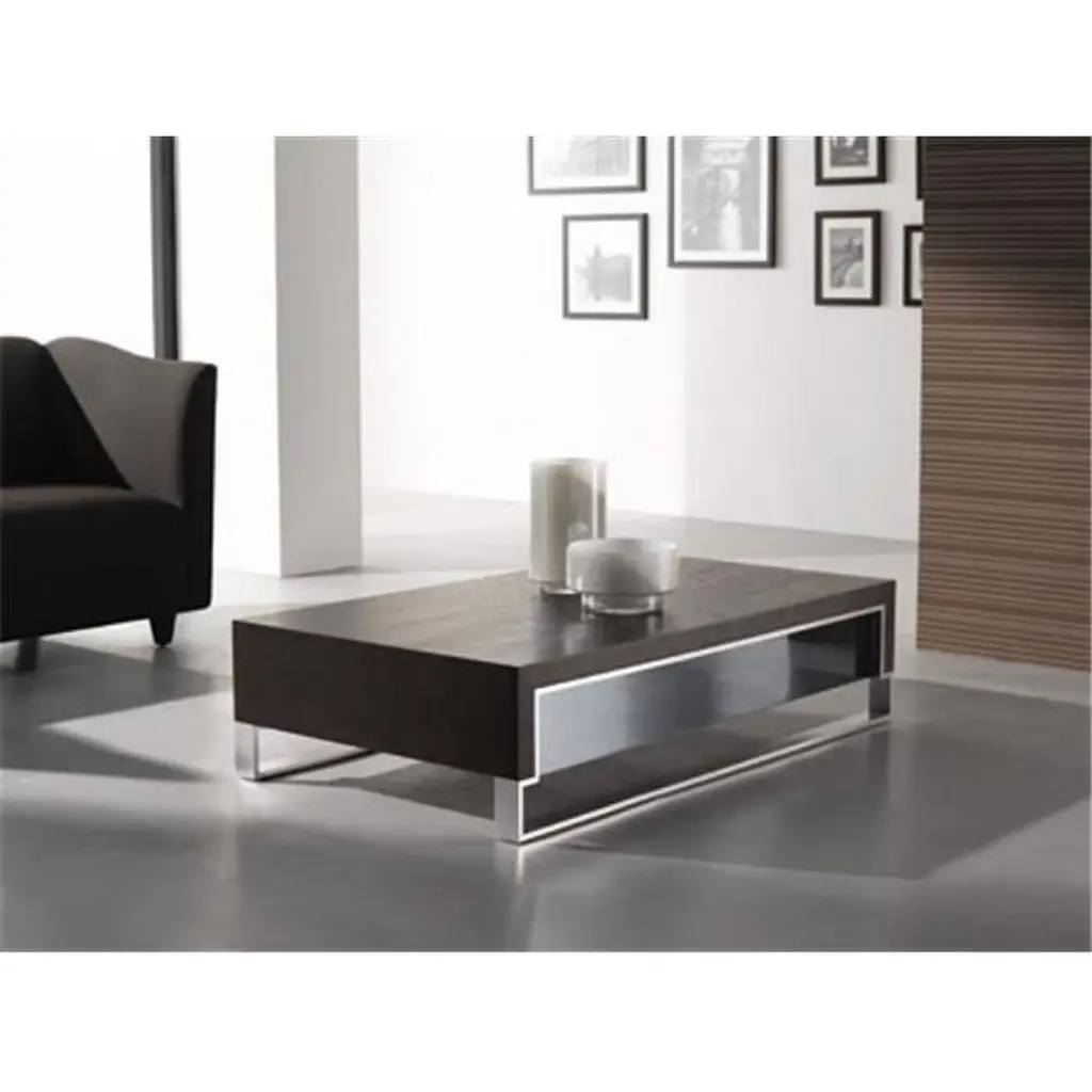 JM Furniture Modern Coffee Table 888 Dark Oak Finish J&M Furniture