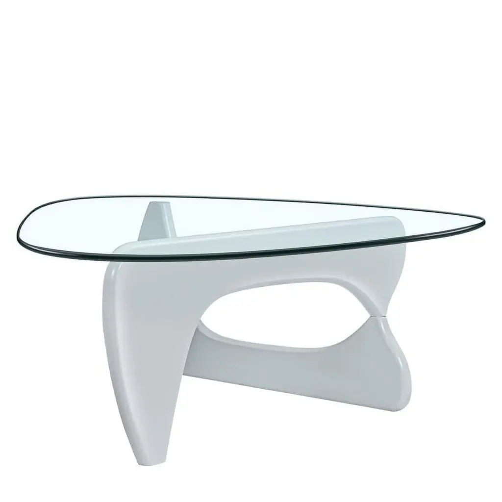 Home Modern Triangle Coffee Table Unique Geometric Design Living Room Center Table Wobythan