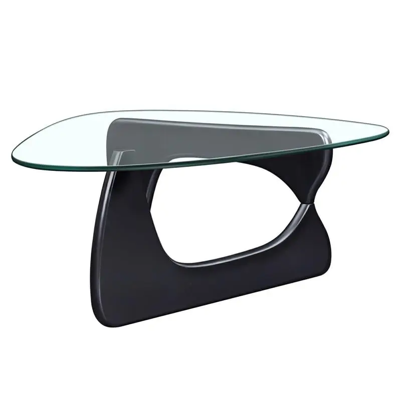 Home Modern Triangle Coffee Table Unique Geometric Design Living Room Center Table Wobythan