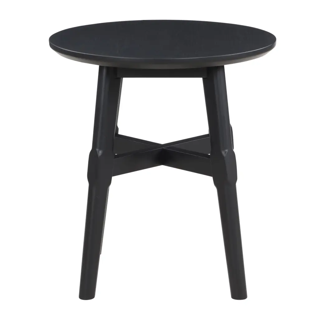 Steve Silver Oslo Indoor 24.8 H Modern End Table Black Steve Silver Co.