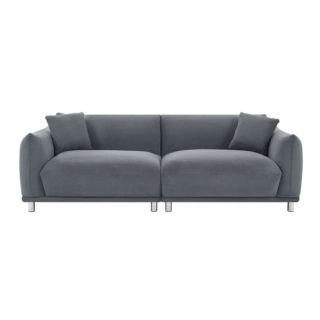88.58" Sofa, Comfy Sofa Couch Extra Deep Seats, Modern Sofa Bread justone interior