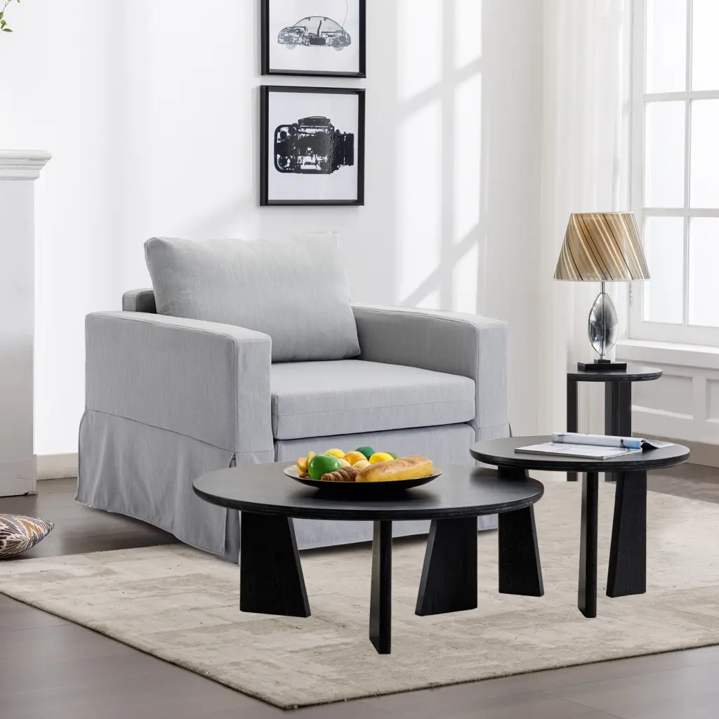Single Seat Module Sofa Sectional Couch Removable Seat and Back Cushions rnb