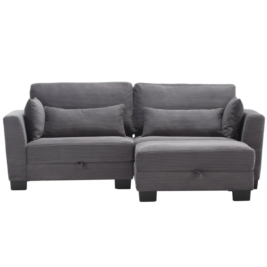United Modular Sectional Sofa L Influenced Modular Couch Reversible Chaise w1568 united we win