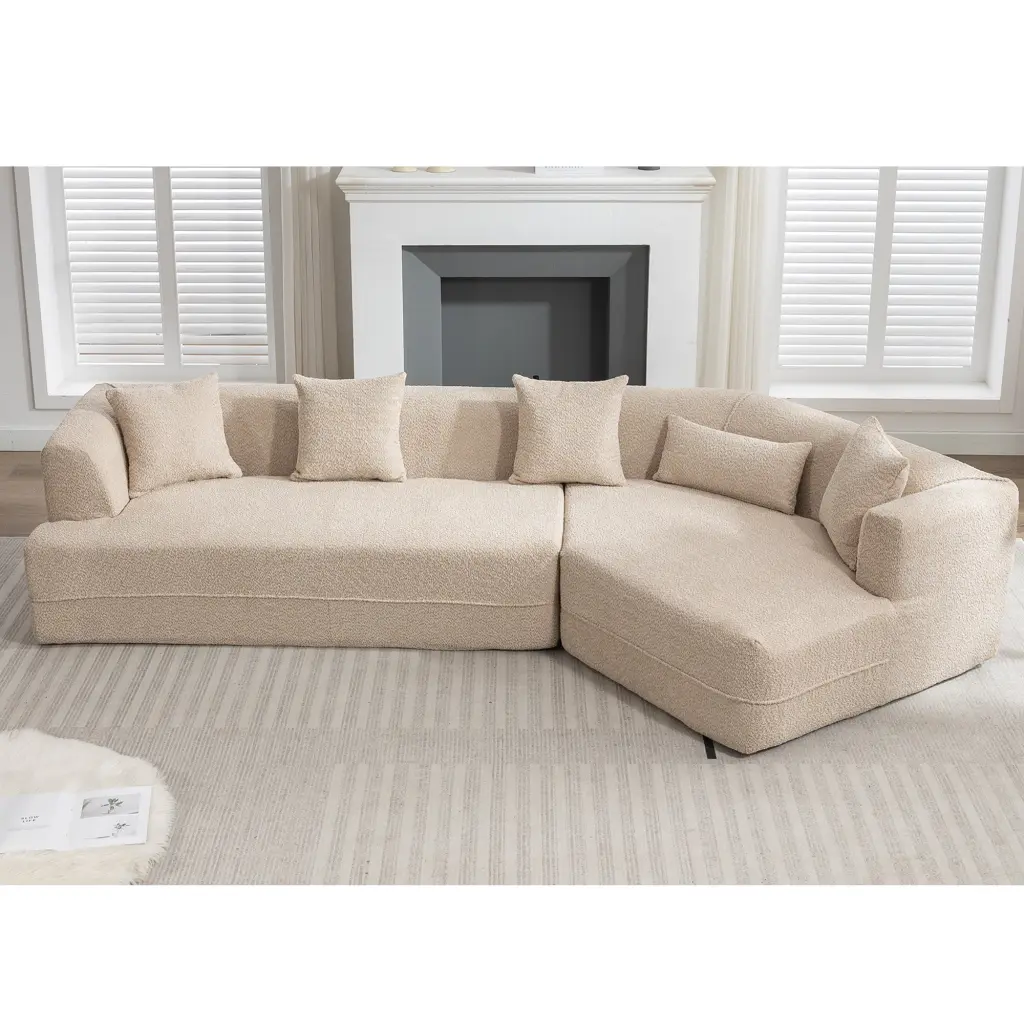 Enhanced Extended Edition Modular Sofa Modern Minimalist Style Sectional wf-furniture